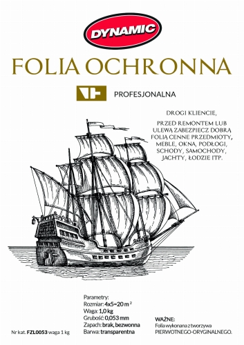 Dynamic Folia Ochronna Profesjonalna FZL0053