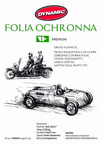 Dynamic Folia ochronna Premium FZI0027