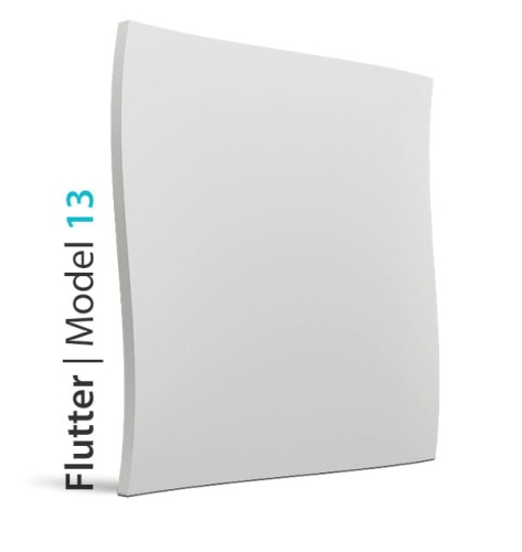 Loft Design Panel gipsowy Model 13 FLUTTER 60x60 cm  