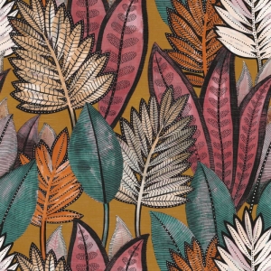 Tapeta dekoracyjna Casamance Manille Sabal Safran 74680366