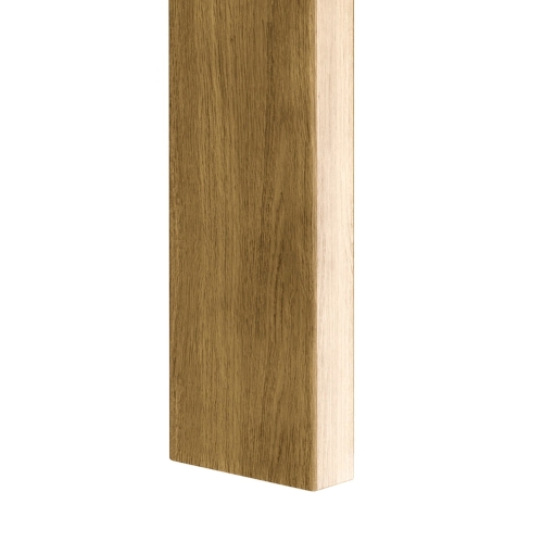 Próbka - lamele drewniane dąb naturalny Lameo 22x70mm
