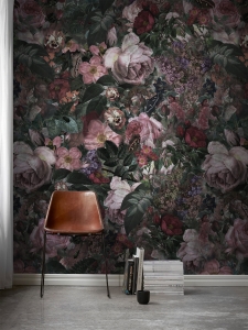 Mural Borastapeter Dark Floral 9419W