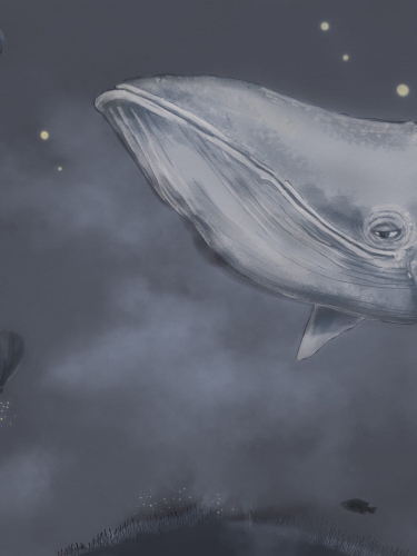 Mural Borastapeter Whales in the sky 9458W wzor maly.jpg