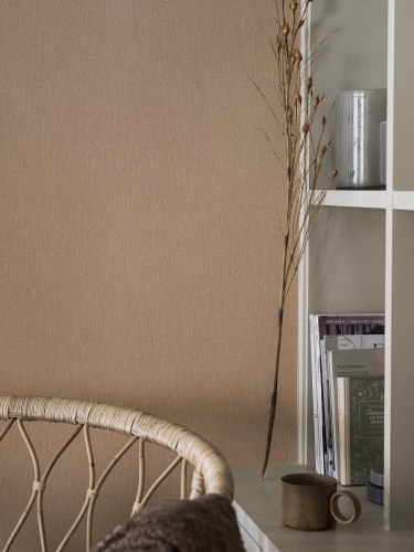 Boras Tapeter Linen Terracotta Linen 4324 polka.jpg