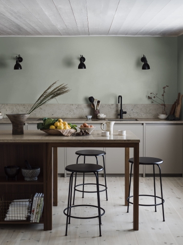 Boras Tapeter Linen Soft Jade 4331 kuchnia.jpg