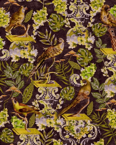 Tapeta MINDTHEGAP The Royal Garden La Voliere Dark WP20478