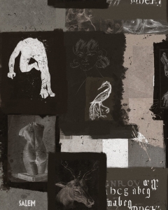 Tapeta MINDTHEGAP THE ARTIST'S HOUSE THE STUDIO Dark WP20603
