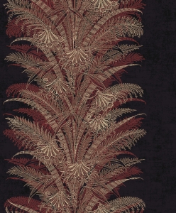 Tapeta dekoracyjna Khroma Cabinet Verdura Burgundy CAB101