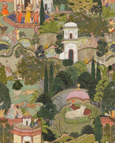 Tapeta MINDTHEGAP THE CURATOR'S CABINET GARDENS OF JAIPUR WP20645