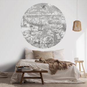 Wall Art Dots Gulliver Grey II
