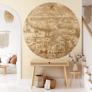 Wall Art Dots Gulliver Rust II