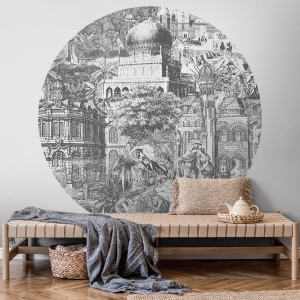 Wall Art Dots Gulliver Grey