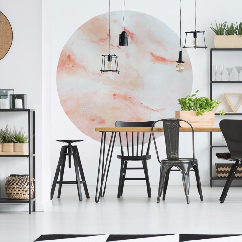 Wall Art Dots Coral