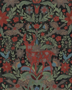 Tapeta MINDTHEGAP TYROL APRES-SKI HOME COLLECTION DER KÖNIG Black WP20708