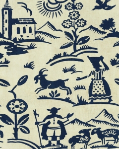 Tapeta MINDTHEGAP TYROL APRES-SKI HOME COLLECTION BRIXEN Blue WP30139