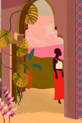 Tapeta dekoracyjna Arte Decors&Panoramiques Les Mysteres De Madagascar A97530