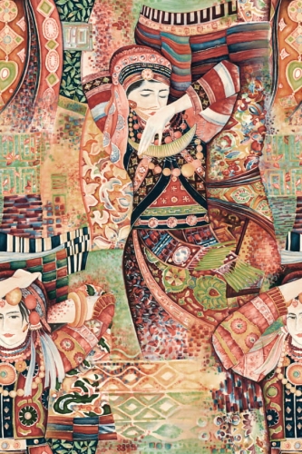 Tapeta dekoracyjna Arte Decors&Panoramiques Odisha Dance A97641
