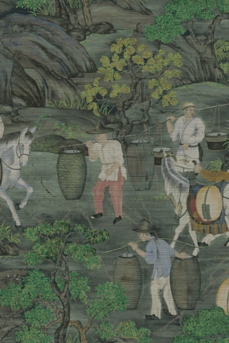 Tapeta dekoracyjna Arte Decors&Panoramiques Toile De Tibet A97692
