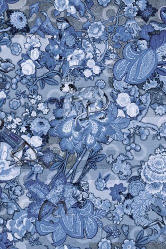 Tapeta Arte Moooi Tokyo Blue Rendezvous Tokyo Blue AMO3012