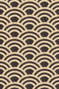 Tapeta Arte Moooi Tokyo Blue Lucky O's AMO3040