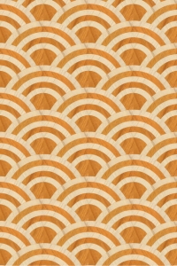 Tapeta Arte Moooi Tokyo Blue Lucky O's AMO3041