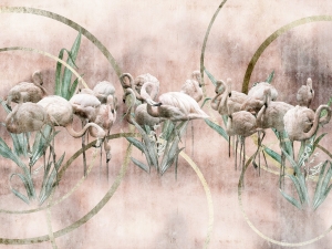 Grafika WallCraft Flamingo 665 32 2202