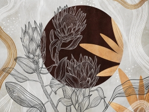Grafika WallCraft Protea 810 31 2301