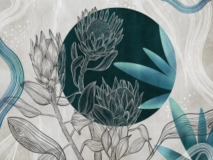 Grafika WallCraft Protea 810 32 2301