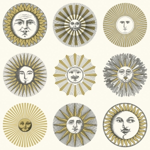 Tapeta dekoracyjna Cole&Son Fornasetti Senzo Tempo II Soli 123/1002