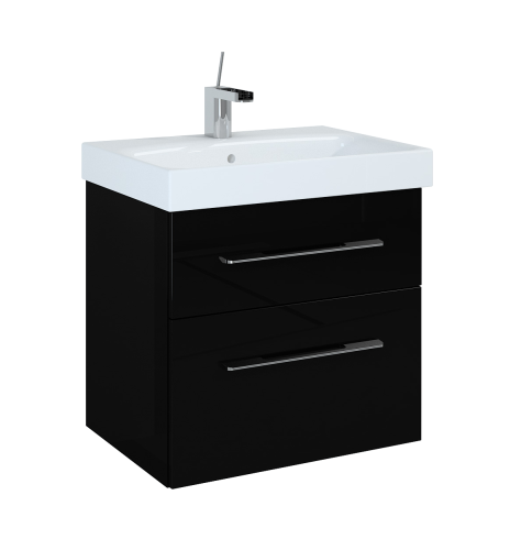 SZAFKA ELITA BARCELONA 60 2S BLACK HG PDW