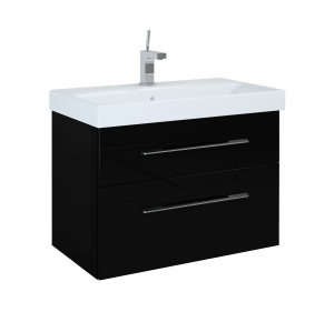 SZAFKA ELITA BARCELONA 80 2S BLACK HG PDW