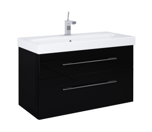 SZAFKA ELITA BARCELONA 100 2S BLACK HG PDW