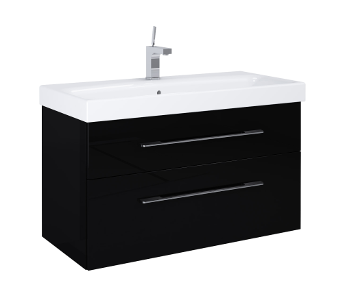 SZAFKA ELITA BARCELONA 100 2S BLACK HG PDW