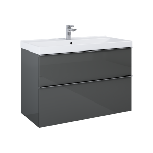 SZAFKA ELITA LOOK 100 2S ANTHRACITE