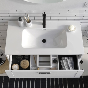 SZAFKA ELITA INGE NEW 90 2S WHITE
