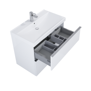 SZAFKA ELITA LOOK 80 2S WHITE MATT