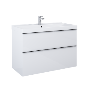 SZAFKA ELITA LOOK 100 2S WHITE MATT