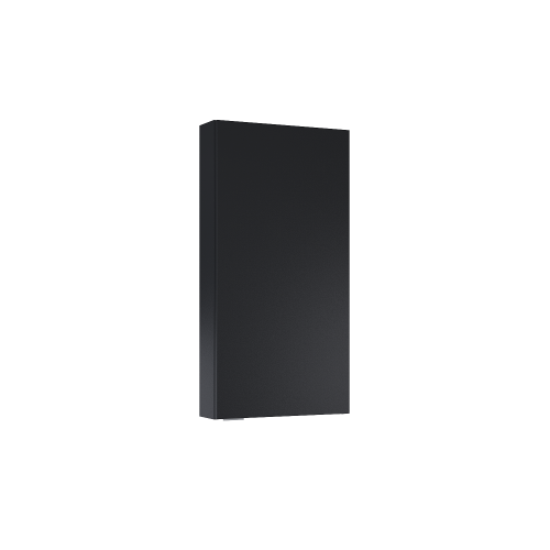 SZAFKA WISZĄCA ELITA FOR ALL 40 1D (12,6) BLACK MATT