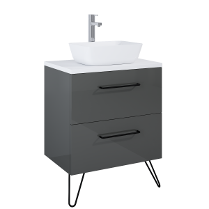 SZAFKA ELITA FUTURIS 70 2S ANTHRACITE HG