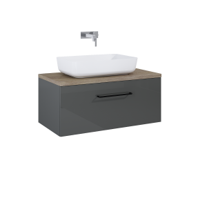 SZAFKA ELITA FUTURIS 90 1S ANTHRACITE HG PDW