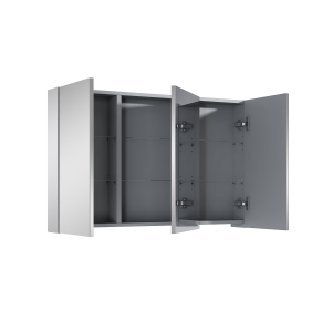 SZAFKA WISZĄCA ELITA Z LUSTREM BASIC 100 3D