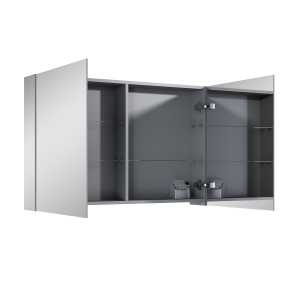 SZAFKA WISZĄCA ELITA Z LUSTRAMI MEDIUM 100 2D