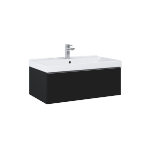 SZAFKA ELITA LOOK 80 1S BLACK MATT