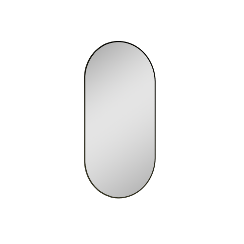 LUSTRO LED ELITA SHARON OVAL 52/92 BLACK