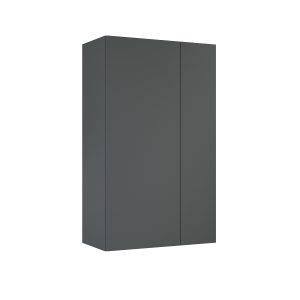 SZAFKA WISZĄCA ELITA FOR ALL 60 2D (31,6) ANTHRACITE MATT