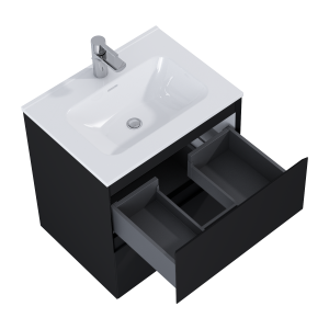 SZAFKA ELITA SPLIT 60 2S BLACK MATT