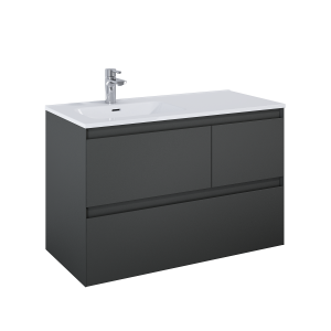 SZAFKA ELITA SPLIT 100 3S L  ANTHRACITE MATT