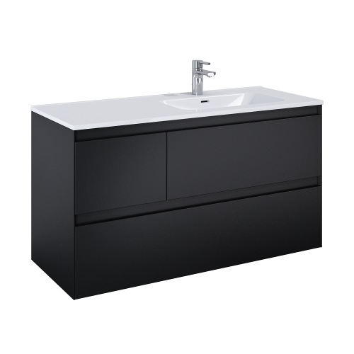 SZAFKA ELITA SPLIT 120 3S P BLACK MATT