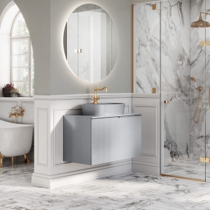 SZAFKA ELITA GLAM 90 1S + 1S STONE MATT