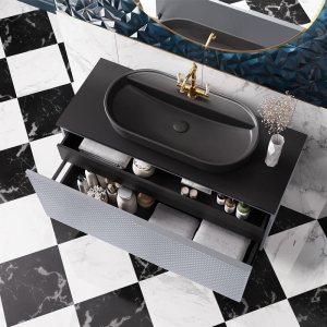 SZAFKA ELITA GLAM 120 1S + 1S STONE MATT